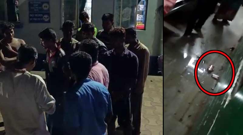 Anti-social elements marauding in Egra hospital । Sangbad Pratidin