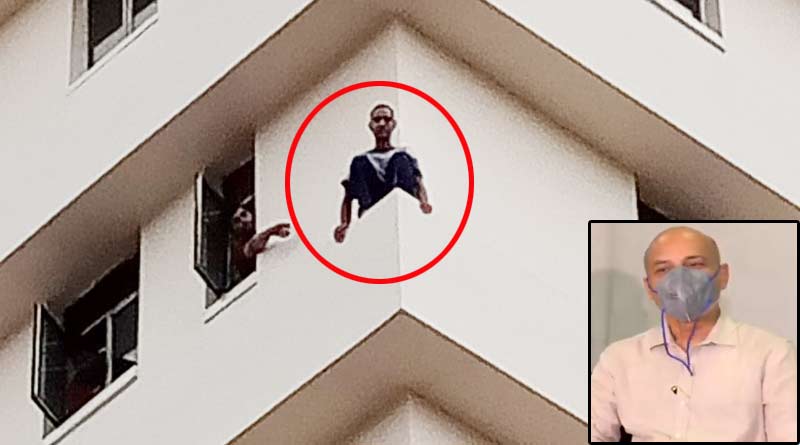 Patient jumps off Institute of Neurosciences Kolkata building on the day of discharge । Sangbad Pratidin