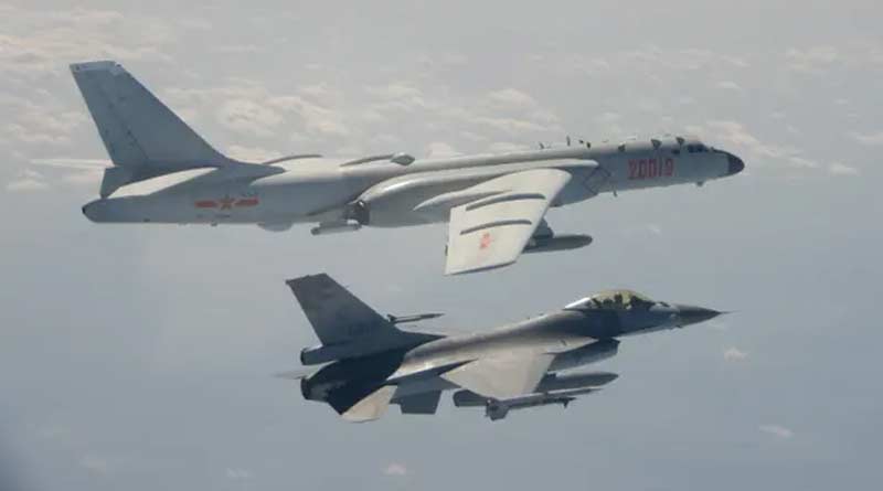 Taiwan scrambles jets after China makes largest incursion into air defence zone | Sangbad Pratidin