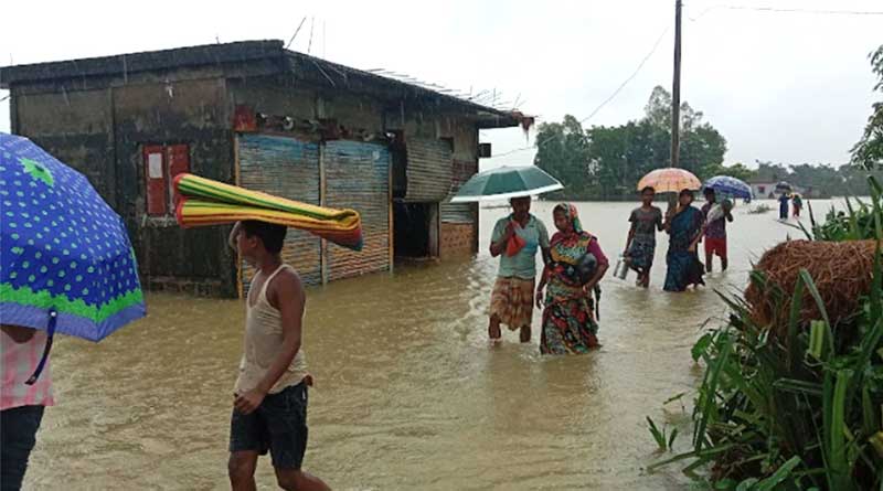 Flood situation worsens in Bangladesh, lakhs stranded | Sangbad Pratidin