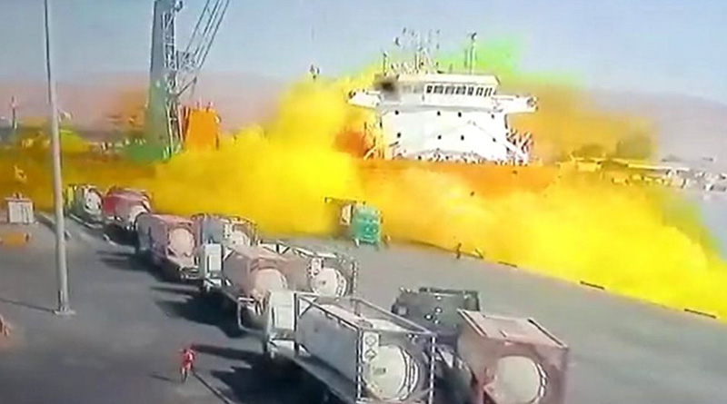 A chlorine gas tank burst in Jordan, 13 dead | Sangbad Pratidin