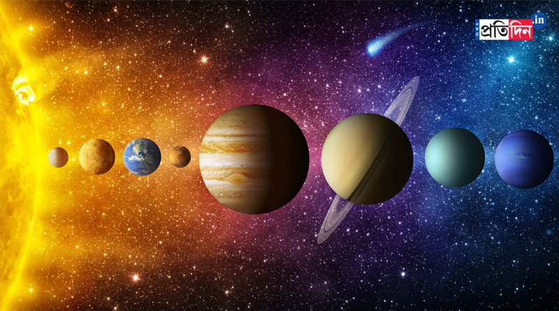 Exceptional! Mercury, Venus, Mars, Jupiter and Saturn are seen in the night sky togather | Sangbad Pratidin