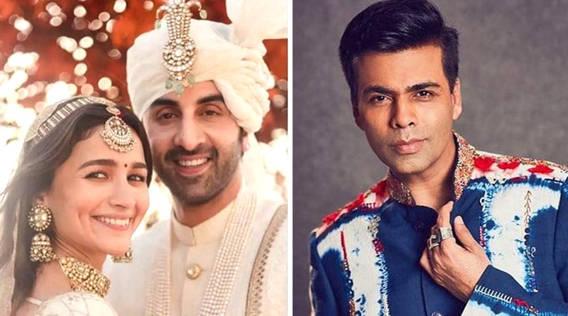 'Proud Nana' Karan Johar over the moon welcomes Alia Bhatt and Ranbir Kapoor | Sangbad Pratidin