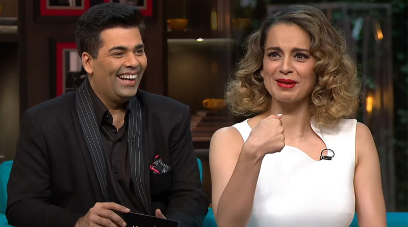 Kangana Ranaut Slams Karan Johar on instagram | Sangbad Pratidin