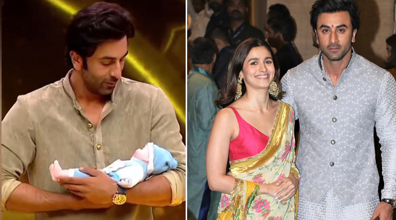 Ranbir Kapoor Holds a Baby Doll, Takes Tips From Anupama to be a Good Dad | Sangbad Pratidin