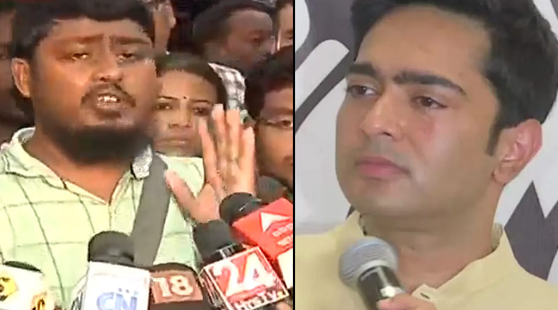 SSC scam: Abhishek Banerjee assures job to candidates in merit list । Sangbad Pratidin