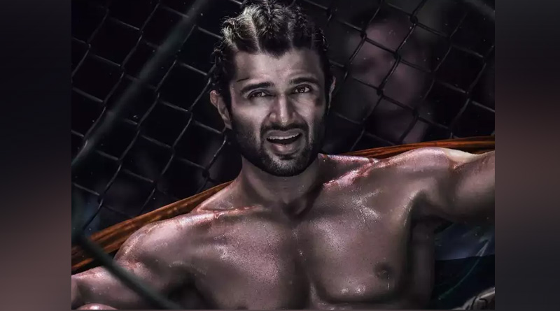 Vijay Deverakonda strips down to nothing in new 'LIGER' poster | Sangbad Pratidin