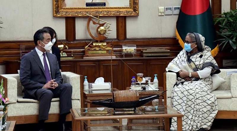 Bangladesh PM Sheikh Hasina meets Chinese foreign minister | Sangbad Pratidin