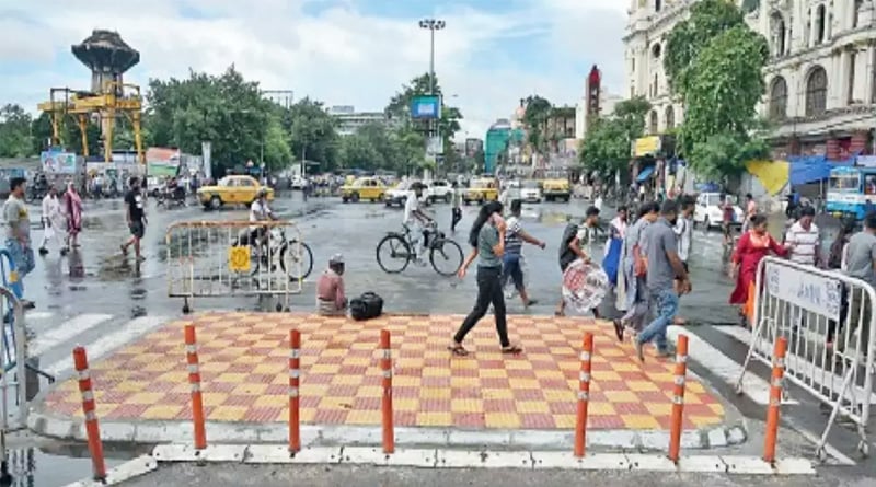 After Esplanade & Exide, more crossings may get refuge islands in Kolkata | Sangbad Pratidin
