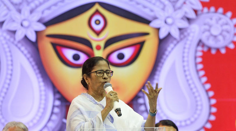 BJP attacks Mamata Banerjee for spending Rs 258 crore to Puja Clubs | Sangbad Pratidin