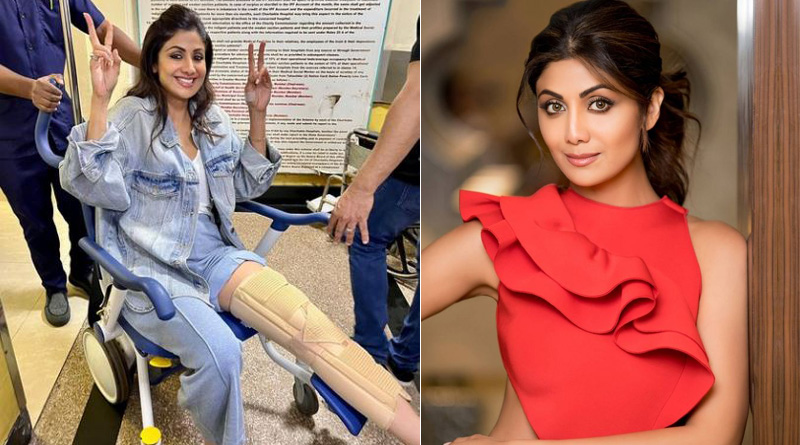 Shilpa Shetty Broke Her Leg | Sangbad Pratidin