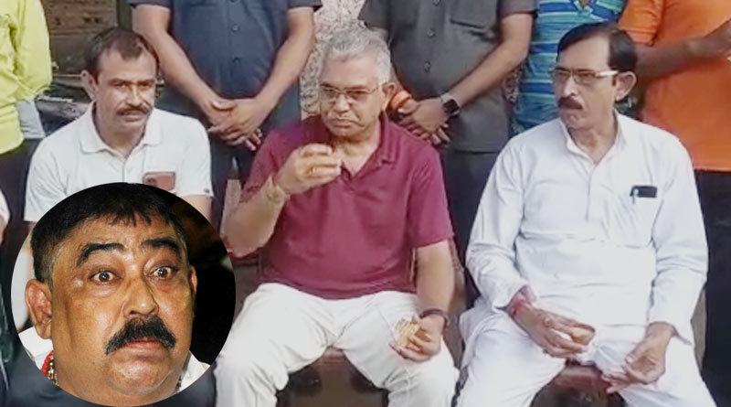 BJP leader Dilip Ghosh speaks about Anubrata Mandal at Bolpur । Sangbad Pratidin