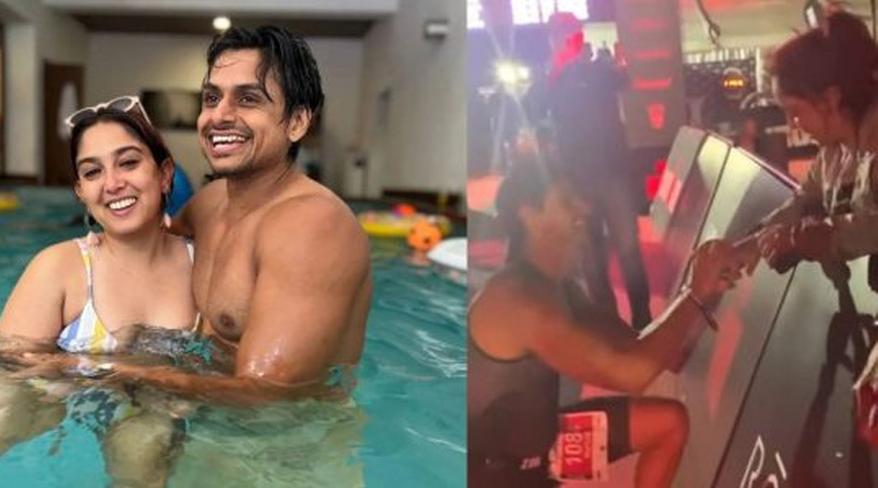 Ira Khan is ENGAGED with boyfriend Nupur Shikhare and seals the deal with a steamy kiss | Sangbad Pratidin