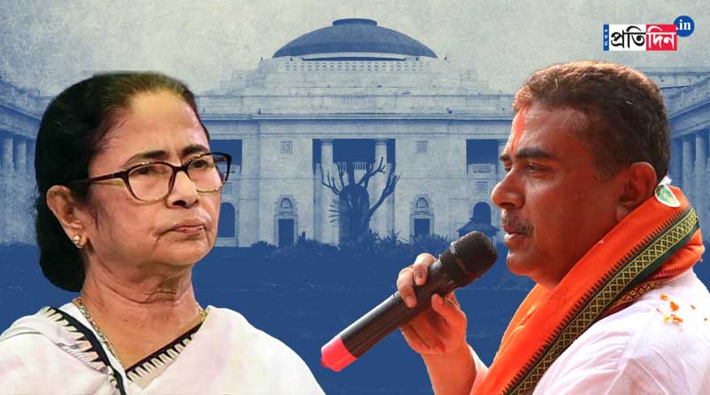 Its Mamata Banerjee Vs Suvendu Adhikari in assembly, Manipur issue raised | Sangbad Pratidin