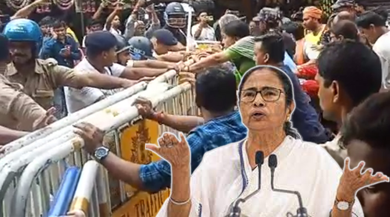'Vandalism in the name of protest', CM Mamata Banerjee slams BJP | Sangbad Pratidin