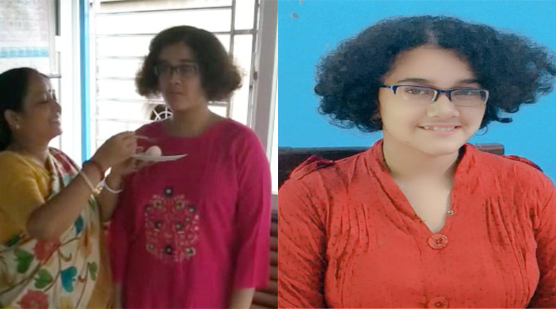 Debankita Bera of Bengal stood 22nd in NEET exam 2022। Sangbad Pratidin