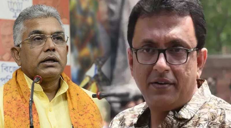 Nabanna Cholo: BJP MP Dilip Ghosh lashes out at Police | Sangbad Pratidin