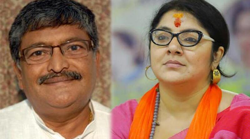 TMC MLA Asit Majumdar criticizes BJP MP Locket Chatterjee । Sangbad Pratidin
