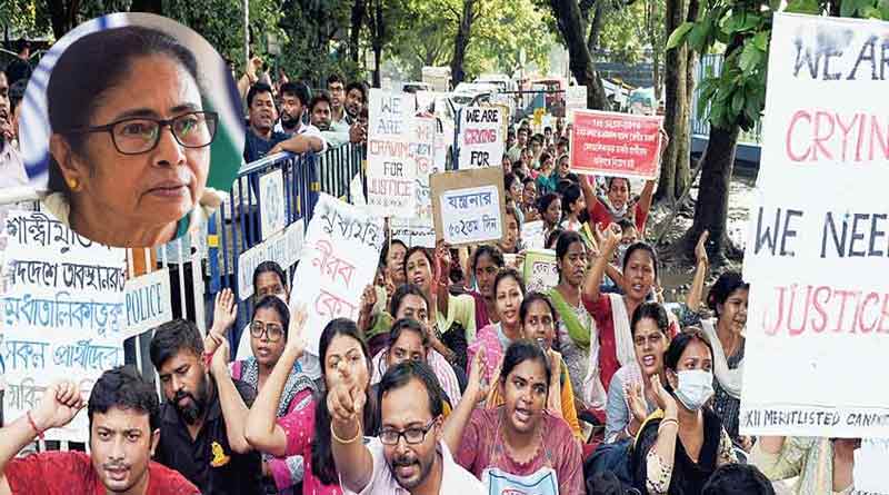 SSC candidates to withdraw protest for single day to mark Durga Puja carnival । Sangbad Pratidin