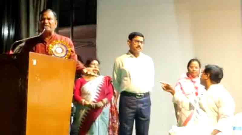 TMC leader threatens BJP workers in Purba Bardhaman | Sangbad Pratidin
