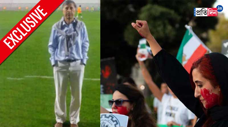 Iranian footballer Mehmood Khabazi slams Raisi govt over Hijab protest | Sangbad Pratidin