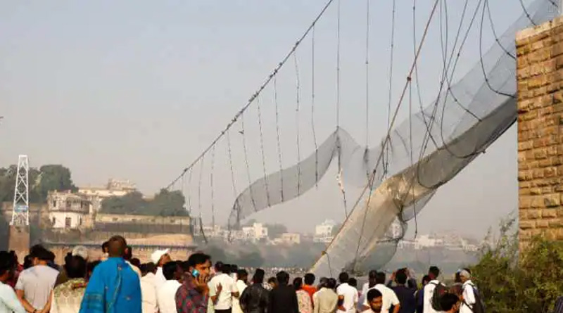 Wall Clock, E-Bike maker company Oreva group repaired Gujarat Morbi bridge | Sangbad Pratidin