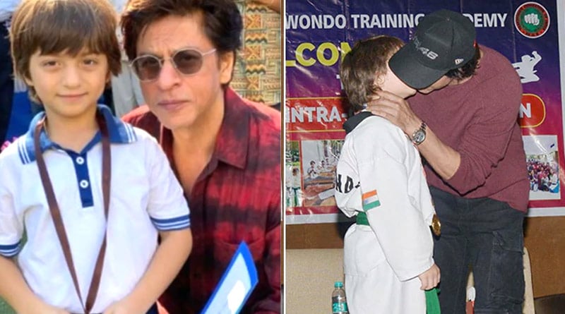 Shah Rukh Khan gave Abram Taekwondo Gold Medal with love | Sangbad Pratidin