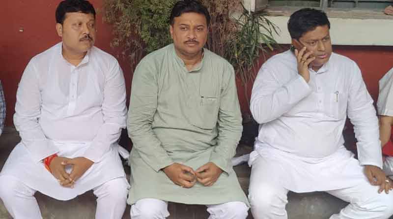Unrest at Mominpur, Sukanta Majumdar was stopped on the way । Sangbad Pratidin