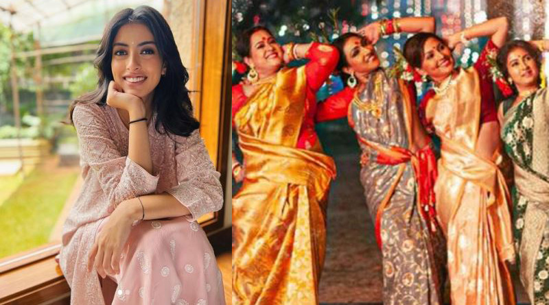 Navya Naveli Nanda hooked by bengali song Tapa tini video goes Viral | Sangbad Pratidin