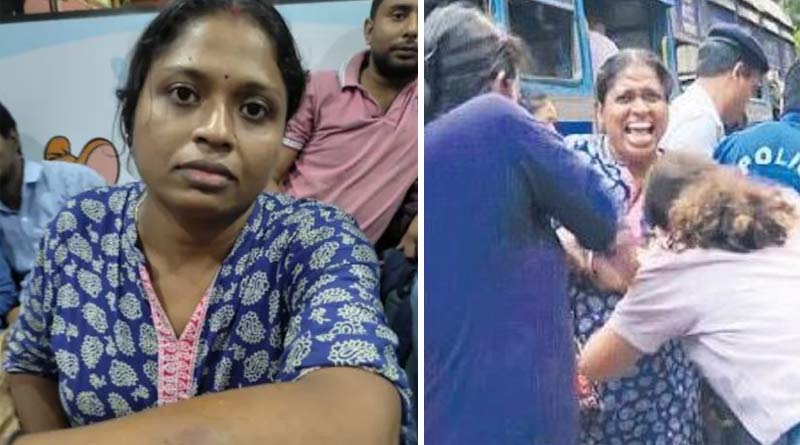 DC South (2) to interrogates lady constable Eva Thapa in Tet aspirant beaten case । Sangbad Pratidin