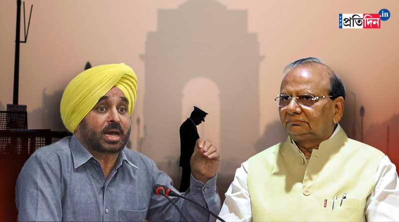 Delhi Lt. Gov and Punjab CM engaged in feud over Delhi low quality air | Sangbad Pratidin