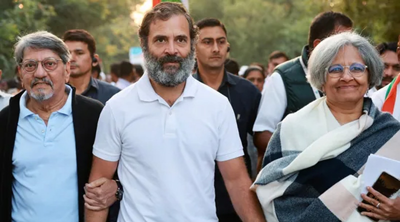 Congress denied statement of BJP that actors were paid to walk with Rahul Gandhi | Sangbad Pratidin