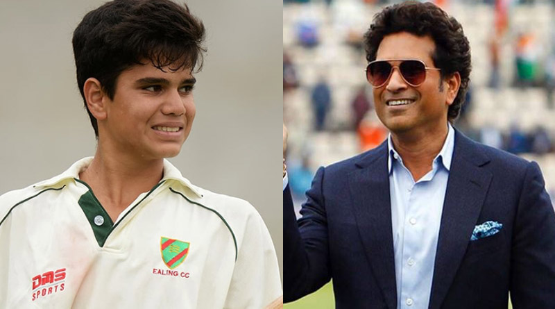 Arjun Tendulkar scored century on Ranji Trophy debut, touches Sachin Tendulkar। Sangbad Pratidin