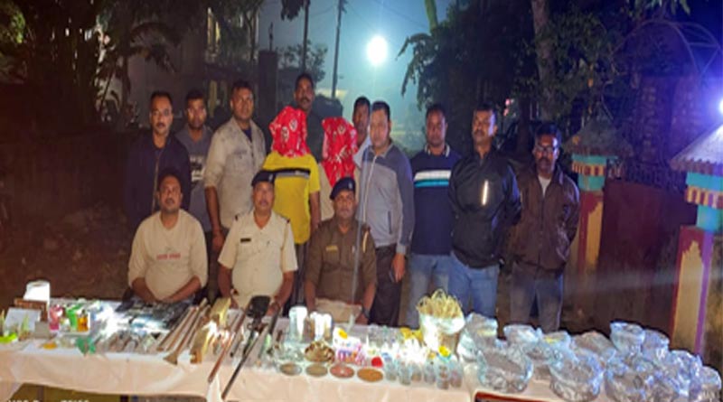 Explosive elements recovered from Kashipur । Sangbad Pratidin