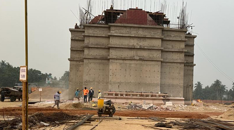 Digha's Jagannath Temple will open next year on Christmas | Sangbad Pratidin