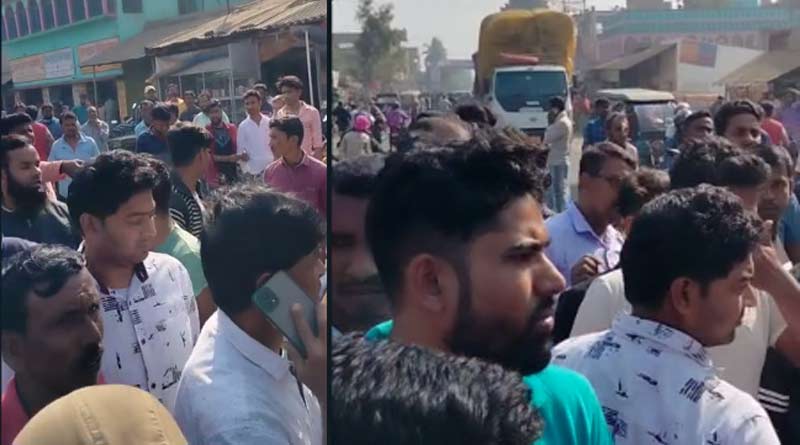 Police attacked people attending protest at Murshidabad | Sangbad Pratidin