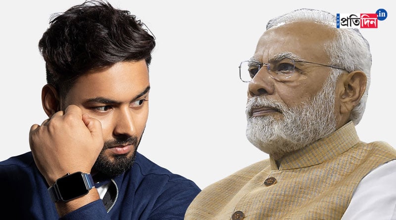 PM Narendra Modi speaks to Rishabh Pant’s mother, inquires about his health । Sangbad Pratidin