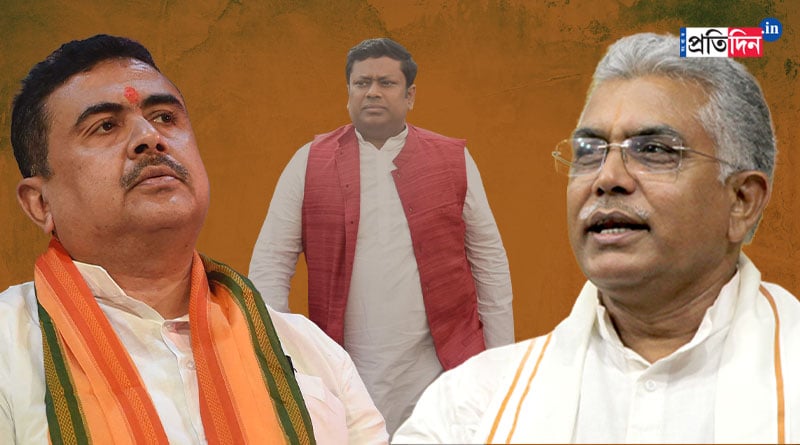 Dilip Ghosh replies Suvendu Adhikari's comment on his morning walk and press meet | Sangbad Pratidin