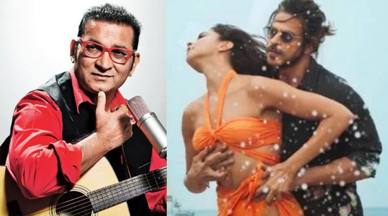 Pathaan movie jhoome jo pathan song mocked by Abhijeet Bhattacharya | Sangbad Pratidin