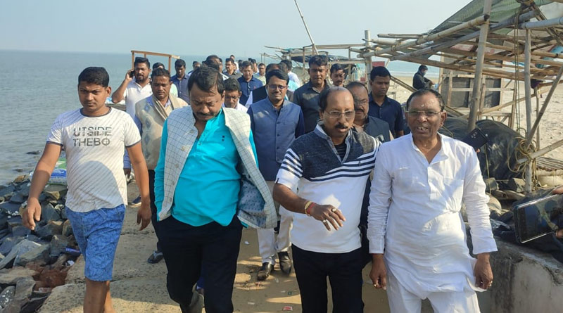 WB Irrigation Minister visits Digha to solve the problems of local people | Sangbad Pratdiin
