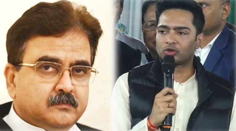 Abhishek Banerjee's comment on TET-SSC aspirants indirectly targets Justice Abhijit Gangopadhyay | Sangbad Pratidin