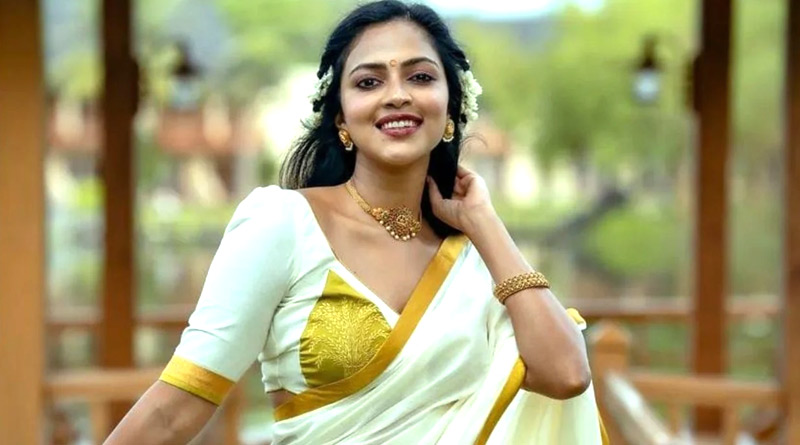 Actor Amala Paul alleged she was denied permission to enter Kerala Mahadeva temple | Sangbad Pratidin