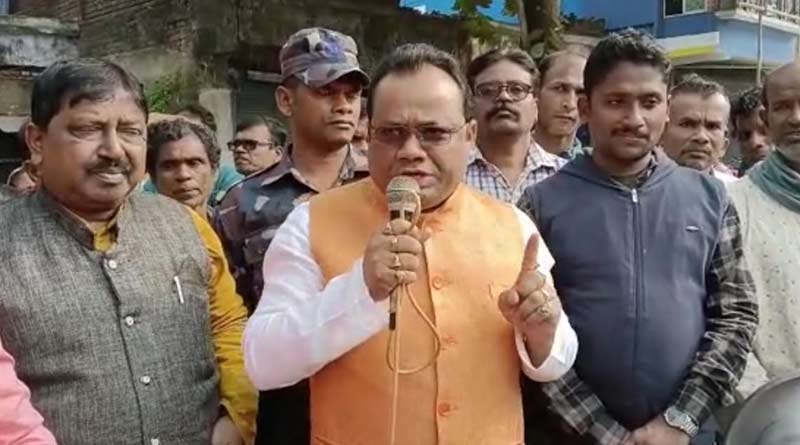 Controversy started over BJP MLA's comment on TMC | Sangbad Pratidin