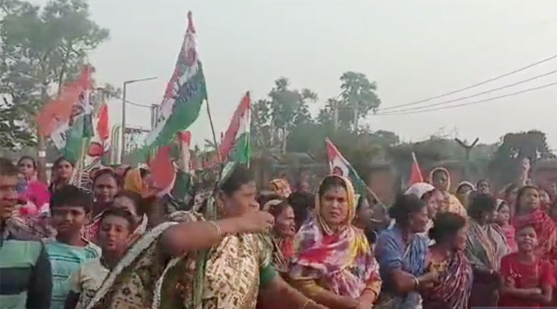 Central force allegedly disrupted electric connection at Haldia village, had to return । Sangbad Pratidin