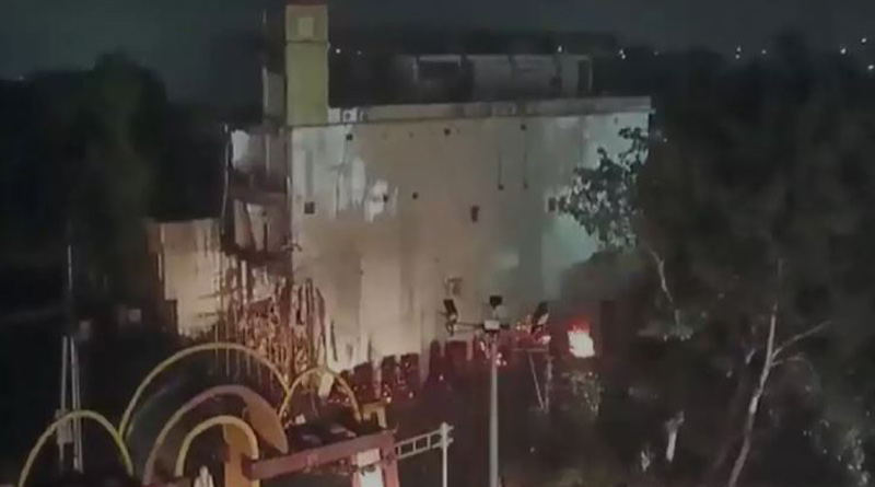 Hotel of BJP leader demolished in MP। Sangbad Pratidin