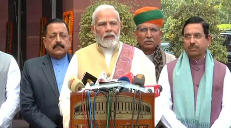 World's eyes on India's budget amid global uncertainty: PM Modi ahead of Budget session | Sangbad Pratidin