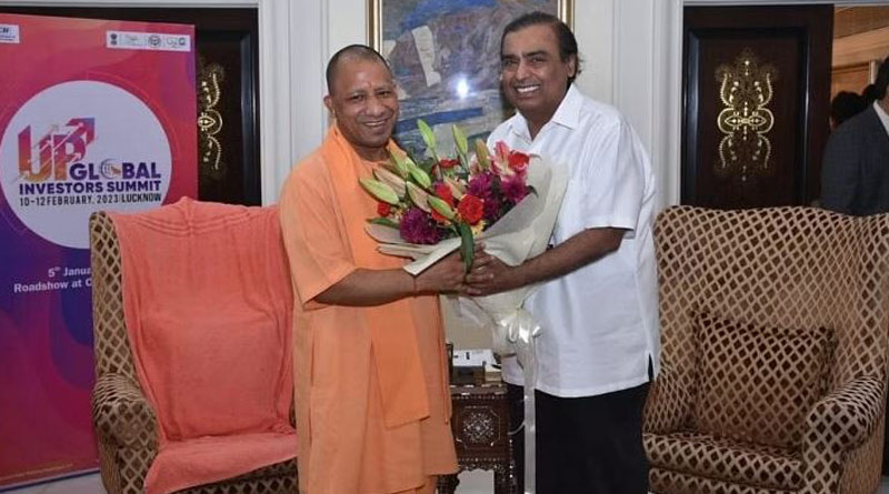 Mukesh Ambani to invest Rs 75k crore in Uttar Pradesh। Sangbad Pratidin