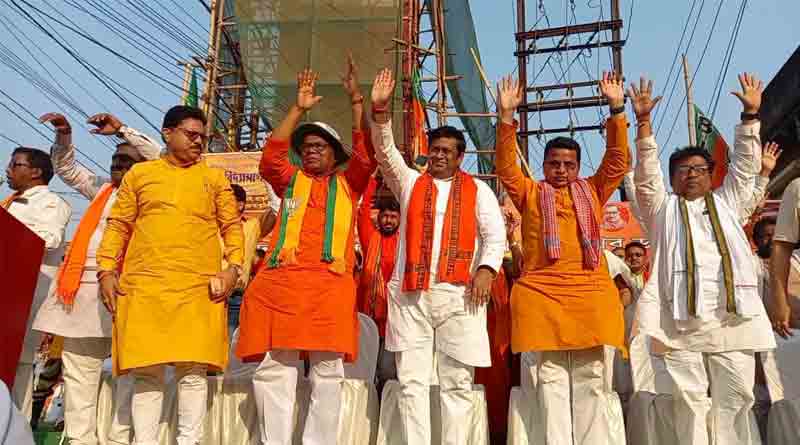 BJP leader Sukanta Mazumdar warns Police | Sangbad Pratidin