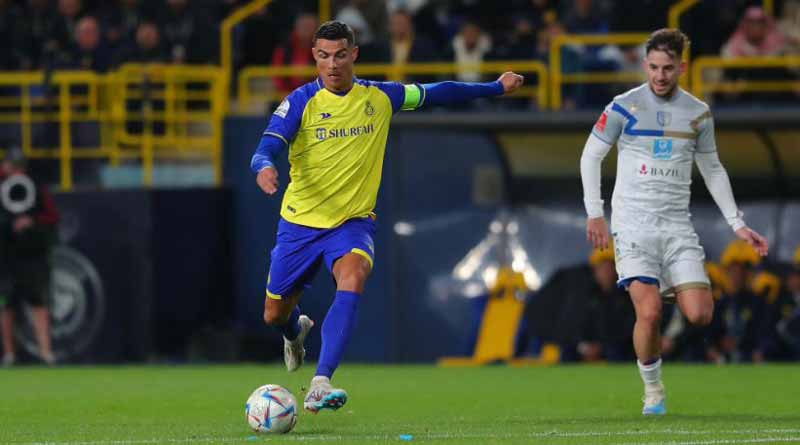 Watch Cristiano Ronaldo register his first assist for new club Al Nassr against Al Taawoun । Sangbad Pratidin
