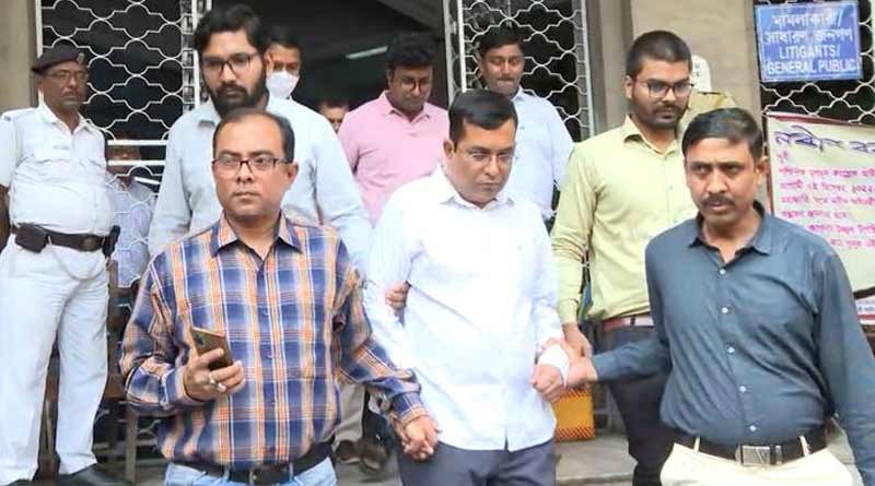 Howrah's businessman Sailesh Panda arrested from Calcutta High Court । Sangbad Pratidin